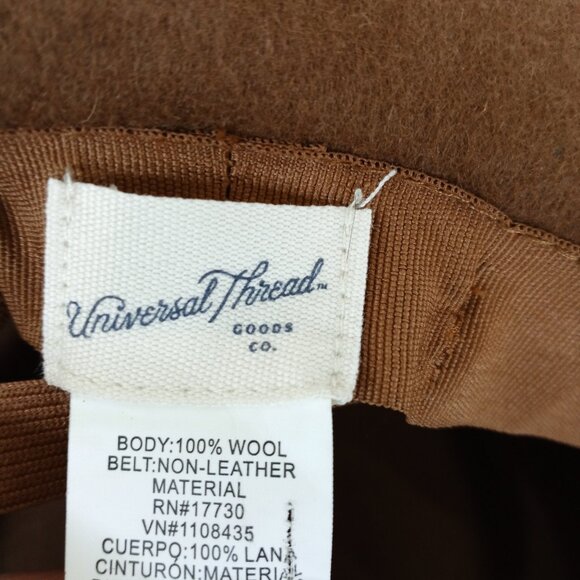 Wool Hat One Size Rustic Brown - Picture 7 of 7